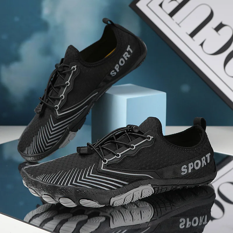 

New Outdoor Wading Fishing River Shoes Five Finger Shoes Men And Women Couples Swimming Wading Shoes Hiking Fishing