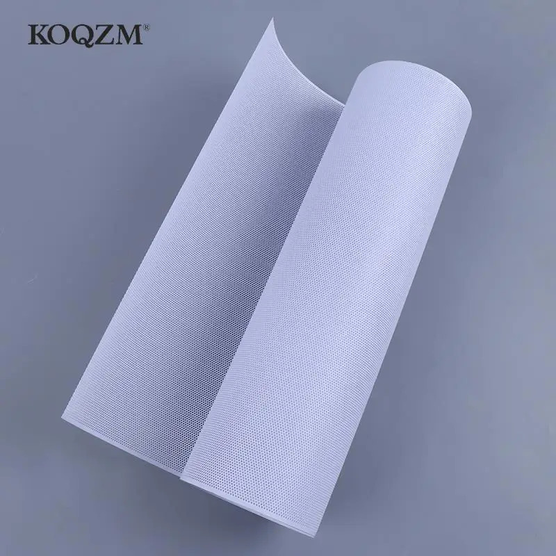 white/black Computer Mesh Case Fan Cooler PVC Dust Filter Case Dustproof Cover Chassis Dust Net Magnetic Strip 30 * 100cm 6