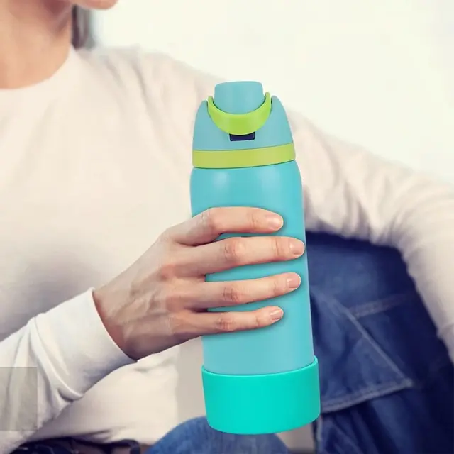 1Pcs Soft Silicone Boot for Owala 24oz 32oz 40oz Anti-Slip Protective Sleeve Boot Bottom Base Water Bottle Accessories 3