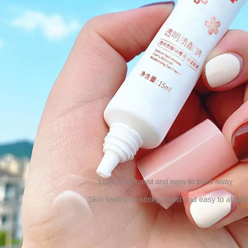 Suave flor de cerejeira Eye Cream, Produtos de cuidados com a pele, Anti cรญrculos escuros, Soro do olho, Remover Compacto, Nutritivo Eye Cream,