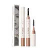 Double Headed Eyebrow Styling Cream Waterproof Quick-Drying Natural Long-Lasting Three-Dimensional Eyebrow Soap Eyebrow Mascara 3