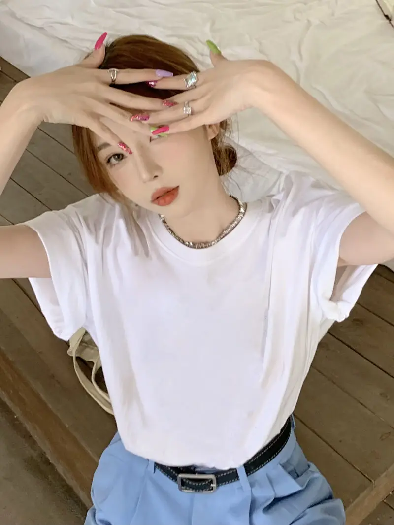 Рисунок 5 - Женская свободная футболка из чистого хлопка