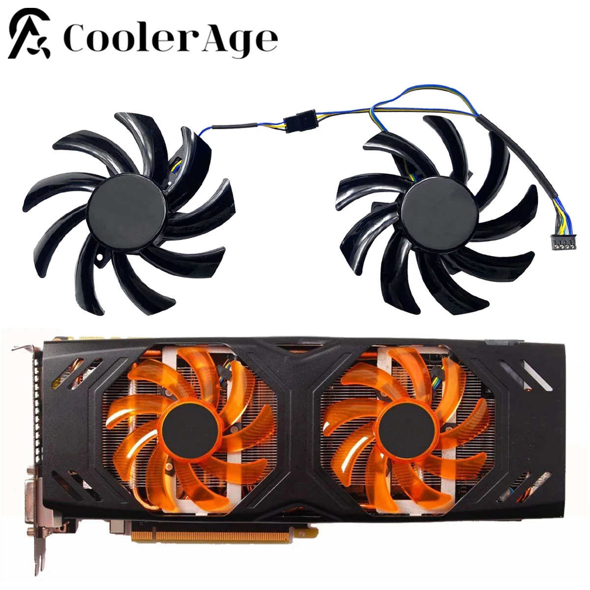 Sostituzione Ventola Scheda Video Per Zotac Geforce Gtx 760 770 4G 85Mm T129215Su Gtx760 Rtx770 Ventola Di Raffreddamento Della Scheda Grafica