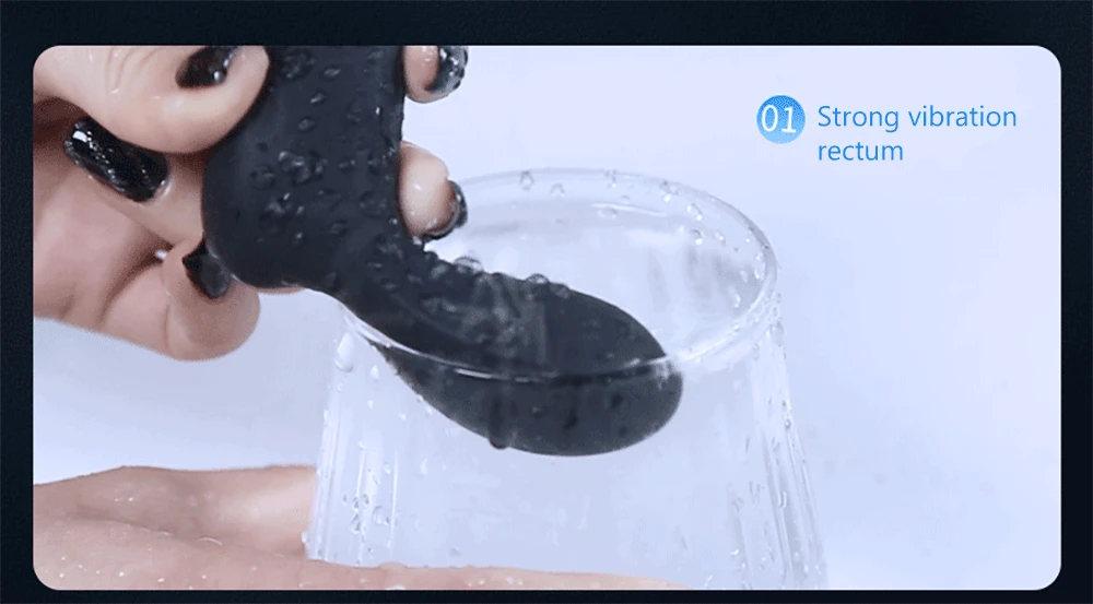 Manlig Prostata Massager Anal Vibrator Trådlös Fjärrkontroll Vibrerande Butt Plug G Spot Stimulator Vuxen Sexleksaker För_voghion.com