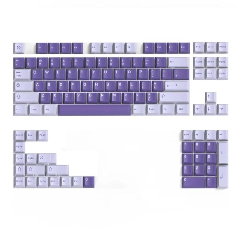 

121 клавиша ABS Double Shot Cherry Keycap DIY клавиатура 61 64 68 84 87 96 980