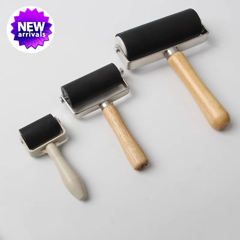 المهنية المطاط الأسطوانة الحبر اللوحة الطباعة الأسطوانة الفن ختم أداة الماس اللوحة الشريط أدوات المتداول