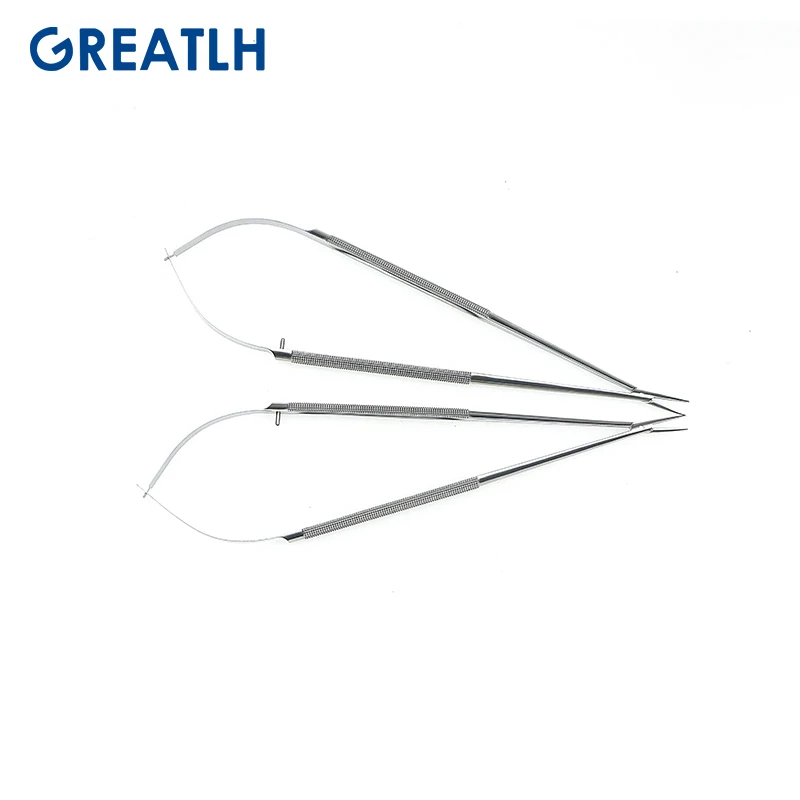 21cm Stainless Steel Ophthalmic Needle Holder Autoclavable Micro Suturing Tool Ophthalmic Instrument