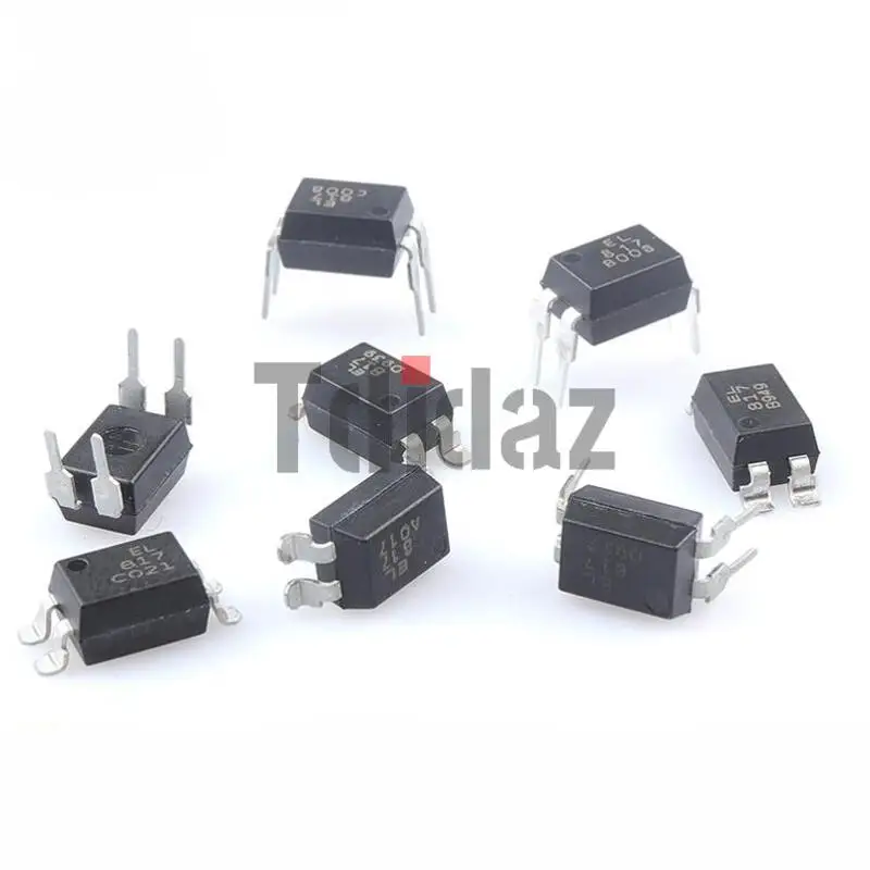 100PCS PC817 EL817 817 817C FL817C PS817C DIP SOP OPTOCOUPLER IC DIP 4 ...