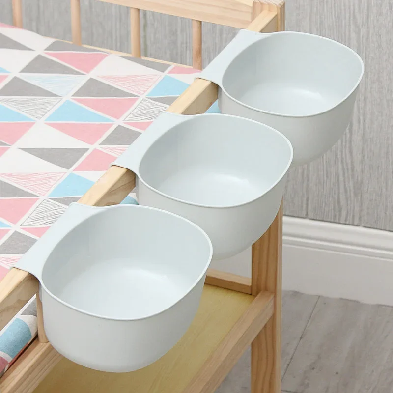 صندوق معلق أكياس معلقة سرير أساسيات الطفل تخزين الحفاضات مهد الحضانة المحمولة سرير الطفل المنظم أكياس المنظم