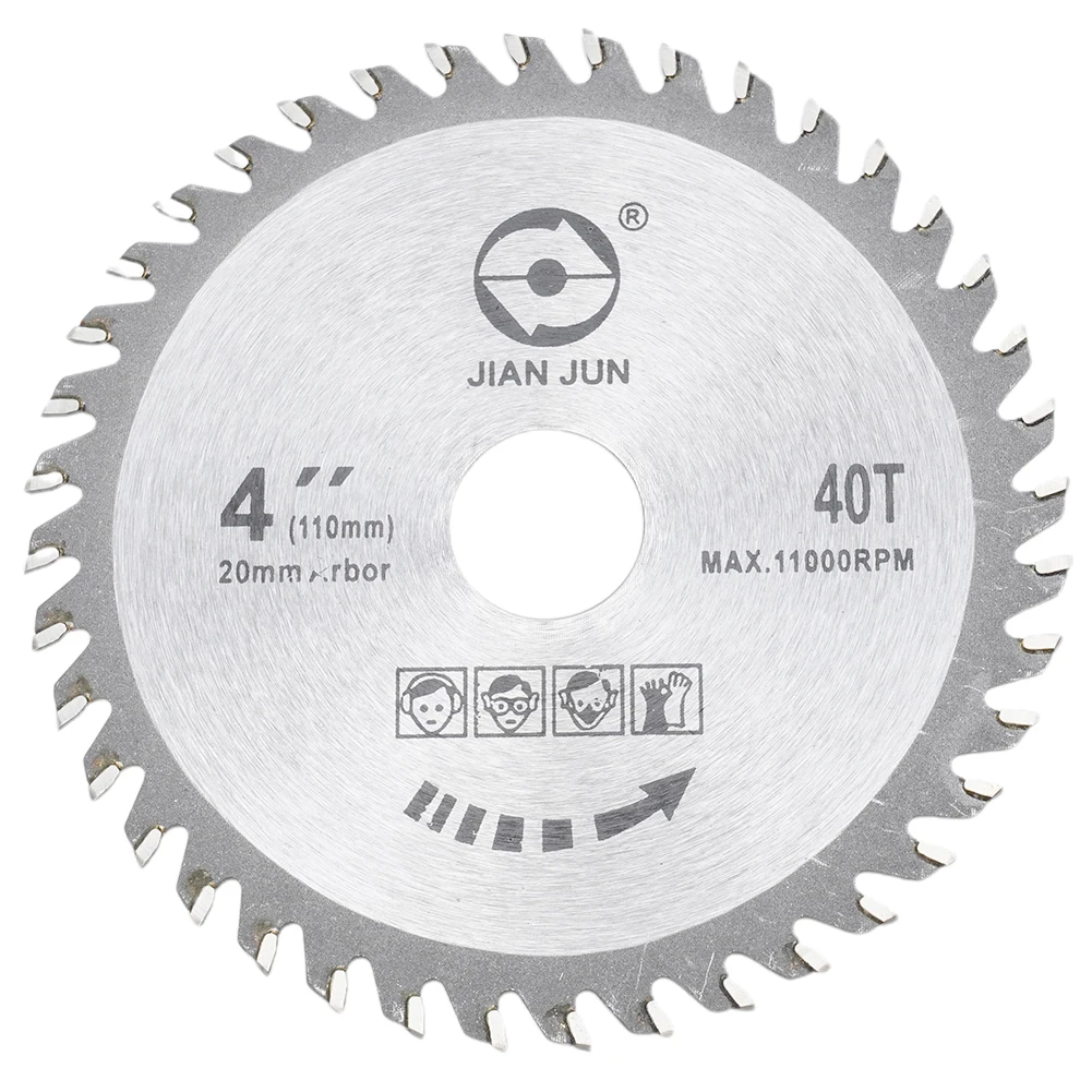 

4" Saw Disc 40 Inch Metal Parts Tool Woodworking Accessories Circular Cutting Kit 40 Tooth Grinder 2019 Durable