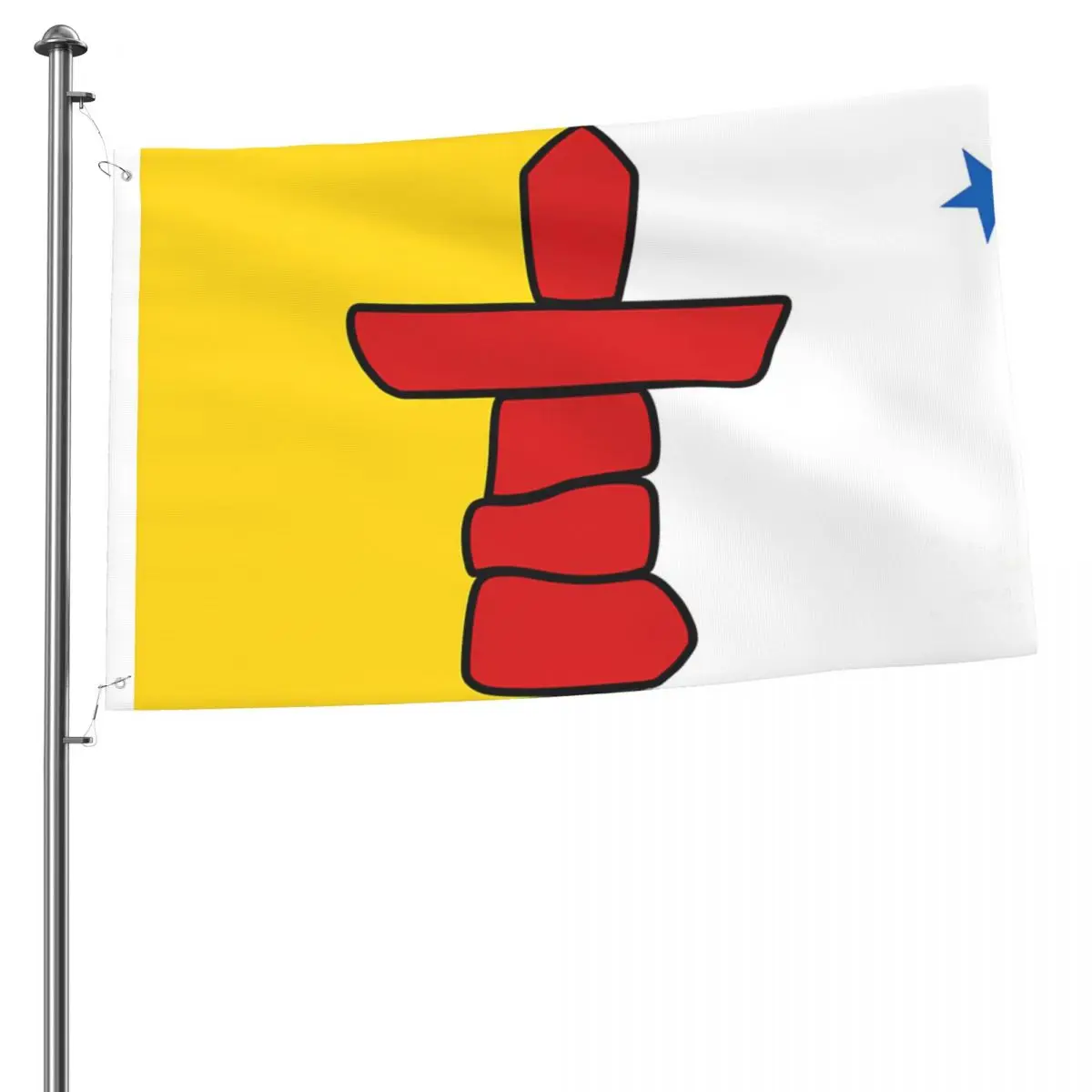

Flag Of Nunavut Flag Garden Flag Brass Grommets 2x3FT Flag Double-Sided Flag