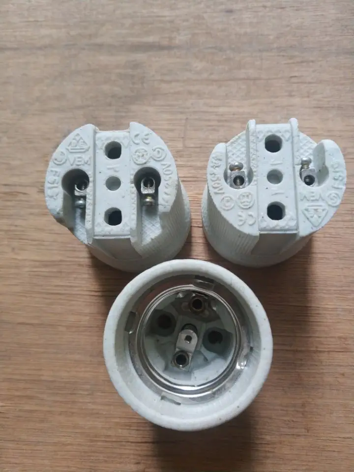 E27 ceramic lamp hol