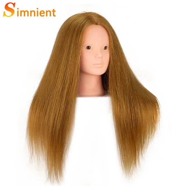 Cosmetology Mannequin Head Human Hair | 100 Human Hair Mannequin Training  Head - Training Head Kit - Aliexpress