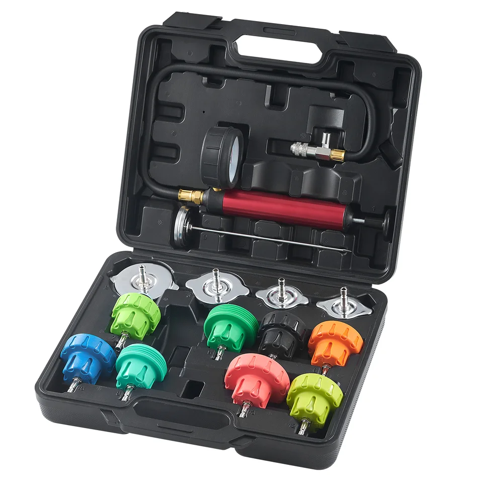 Universal Radiator Pressure Tester Kit with Manual Pump