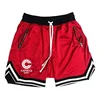 Basketball Capsule Corp Print Shorts Male Casual Mesh Fitness Short Trousers Breathable Five Points Pant Running Clothing 4