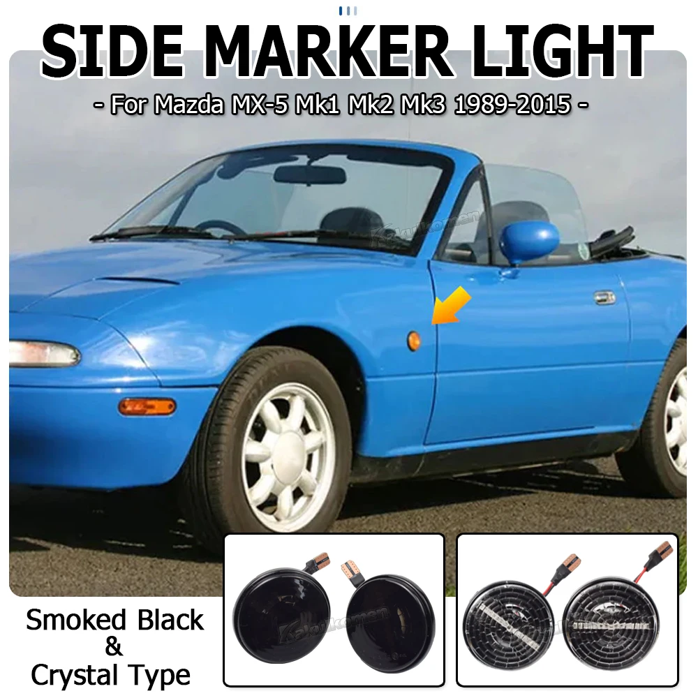 LED ̳ ̵ Ŀ  õ,  MX5 MX-5 Mk1 Mk2 Mk3 1989-2015 NA NB NC Canbus  , 2 