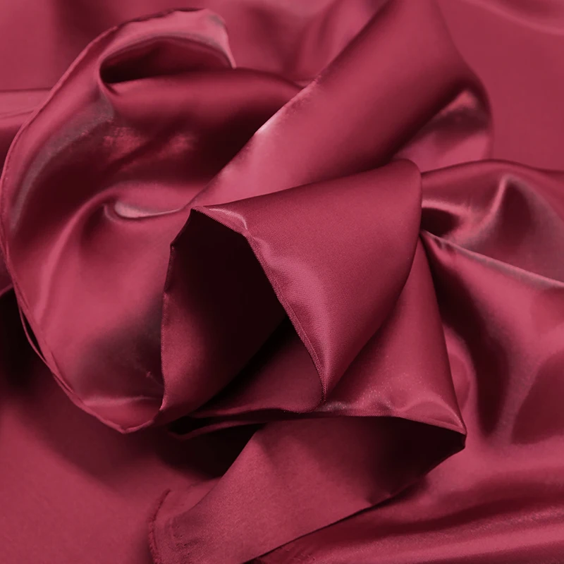 Sewing Fabric Shimmering Organza Drape Silky Crystal Silk Satin For Sewing Lady Sexy Dress Pajamas Skirt Shirt Material