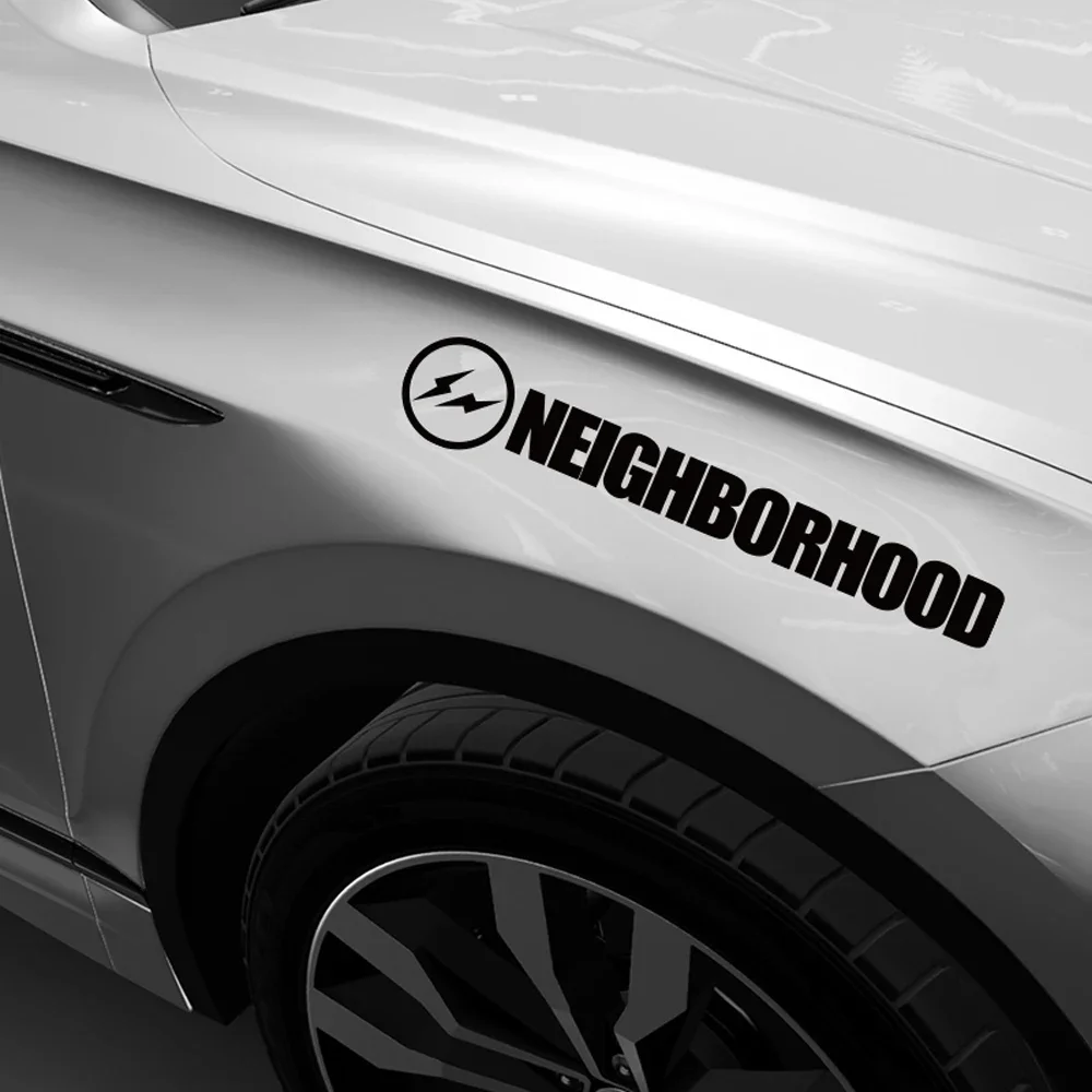 Reflective Lightning Neighborhood Sticker Decals for Vehicles and Motorcycles
