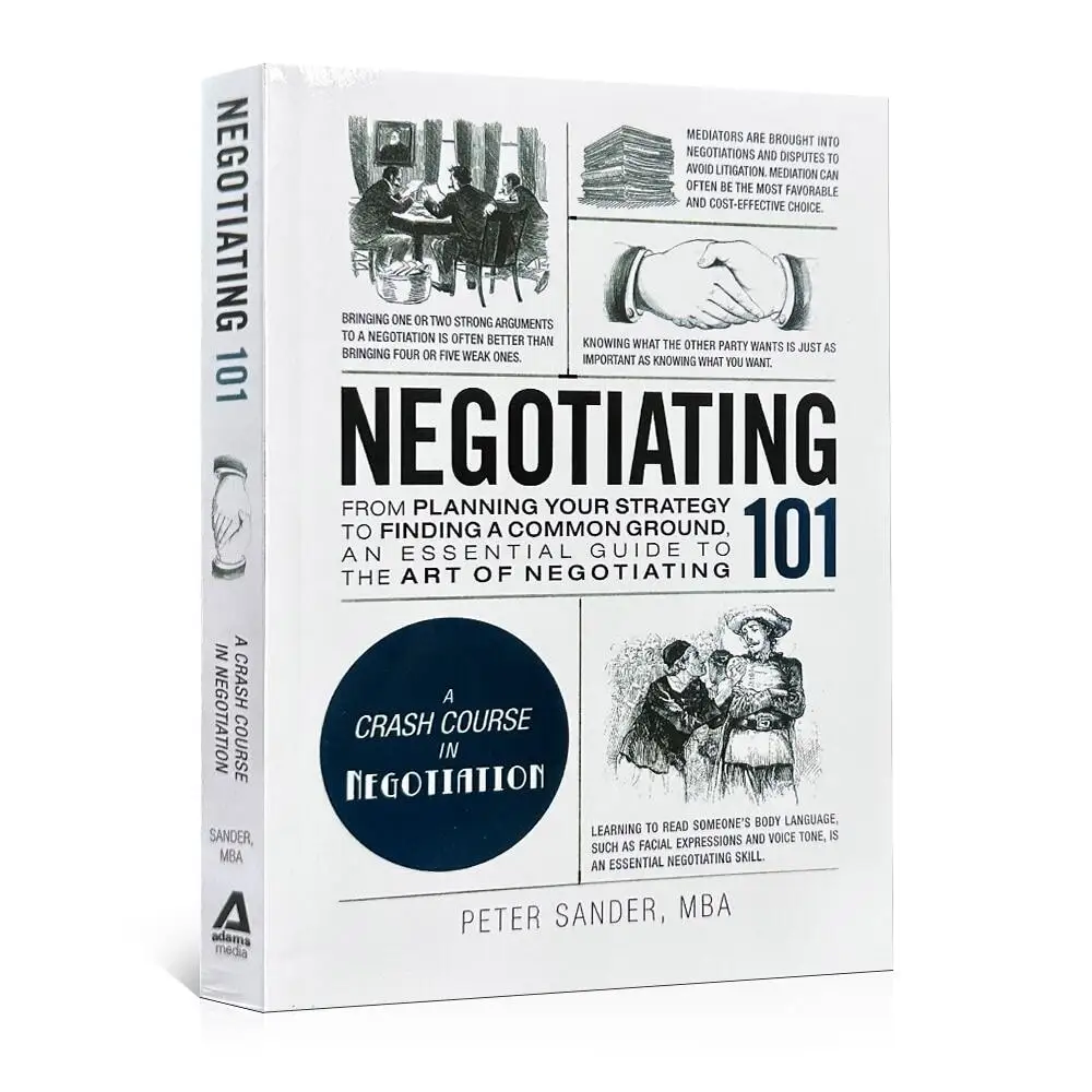 

Negotiating 101 By Peter Sander English Book Physical Book Professional Books Paperback Business Job Hunting Career Guides Book