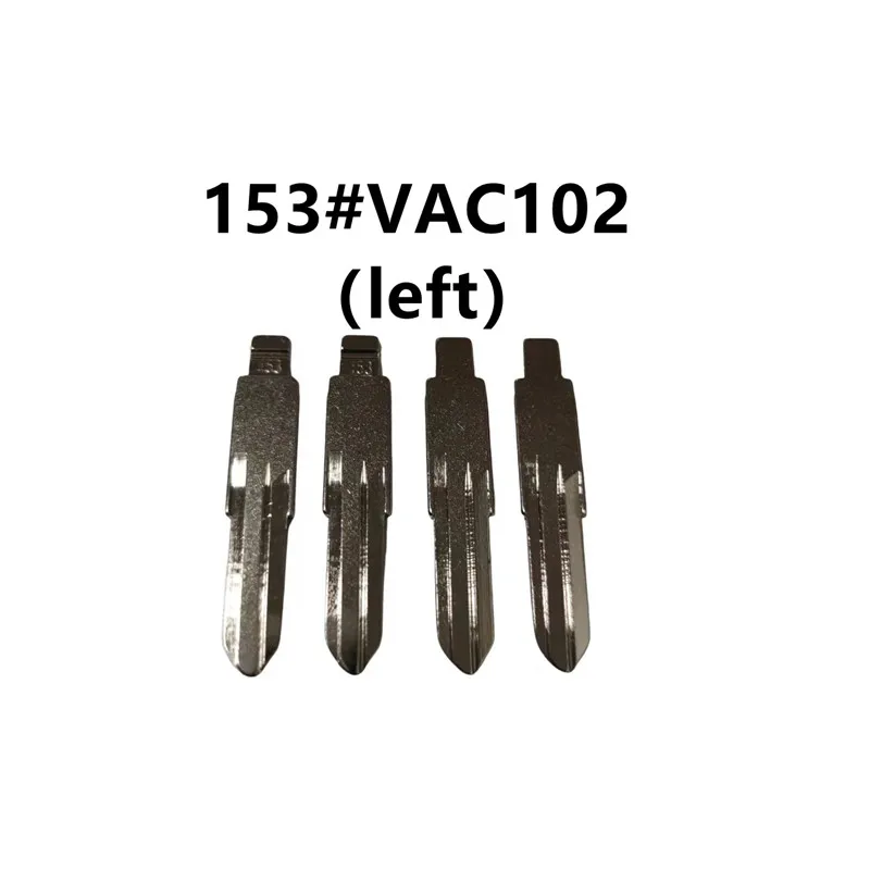 10 шт. lishi #153 VAC102 (слева) необработанный флип KD полотно дистанционного ключа VVDI