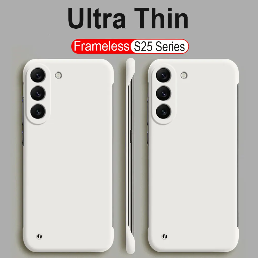 Sleek Shockproof Matte Frameless Phone Case