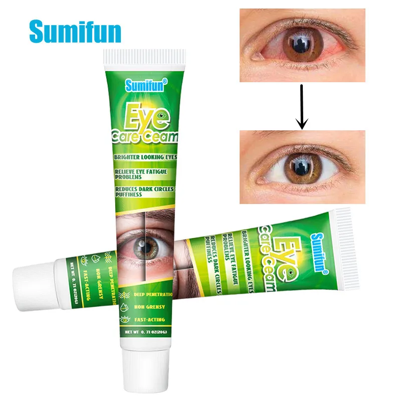 Sumifun 20g Chinese Herbal Medicine Eye Care Cream Brighter Looking