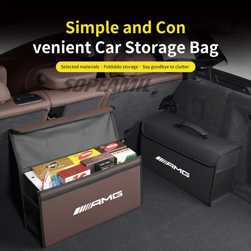 Car Trunk Storage Box for Mercedes-Benz Models 3