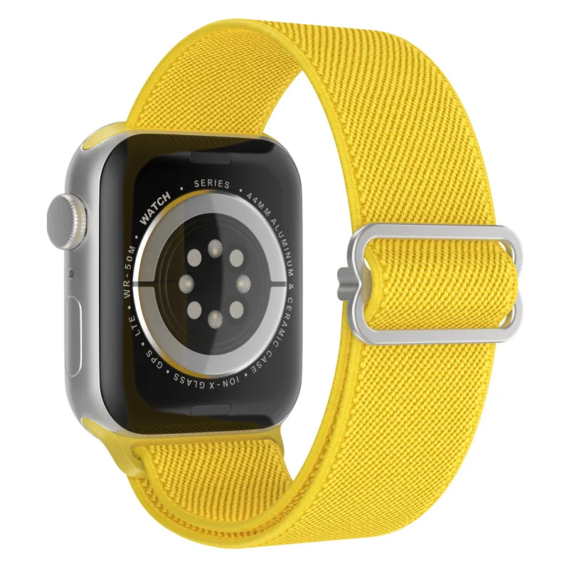 Elastic Silicone Solo Loop Watch Strap - Universal Fit
