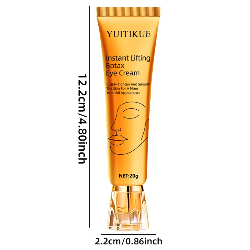 Hyaluronic Acid Eye Cream - Massage Eye Cream Lightweight texture, deeply moisturizing, firm and non-greasy, easy to apply, suit