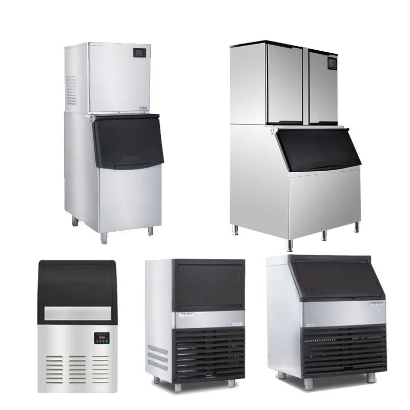 100KG Fully Automatic Commercial Ice Making Machine for Dining and Drinking Industry
