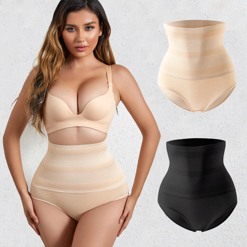 2 PCS Peachy Shapewear, Tummy Control Thong-Peachy Shapewear (Medium,Beige)