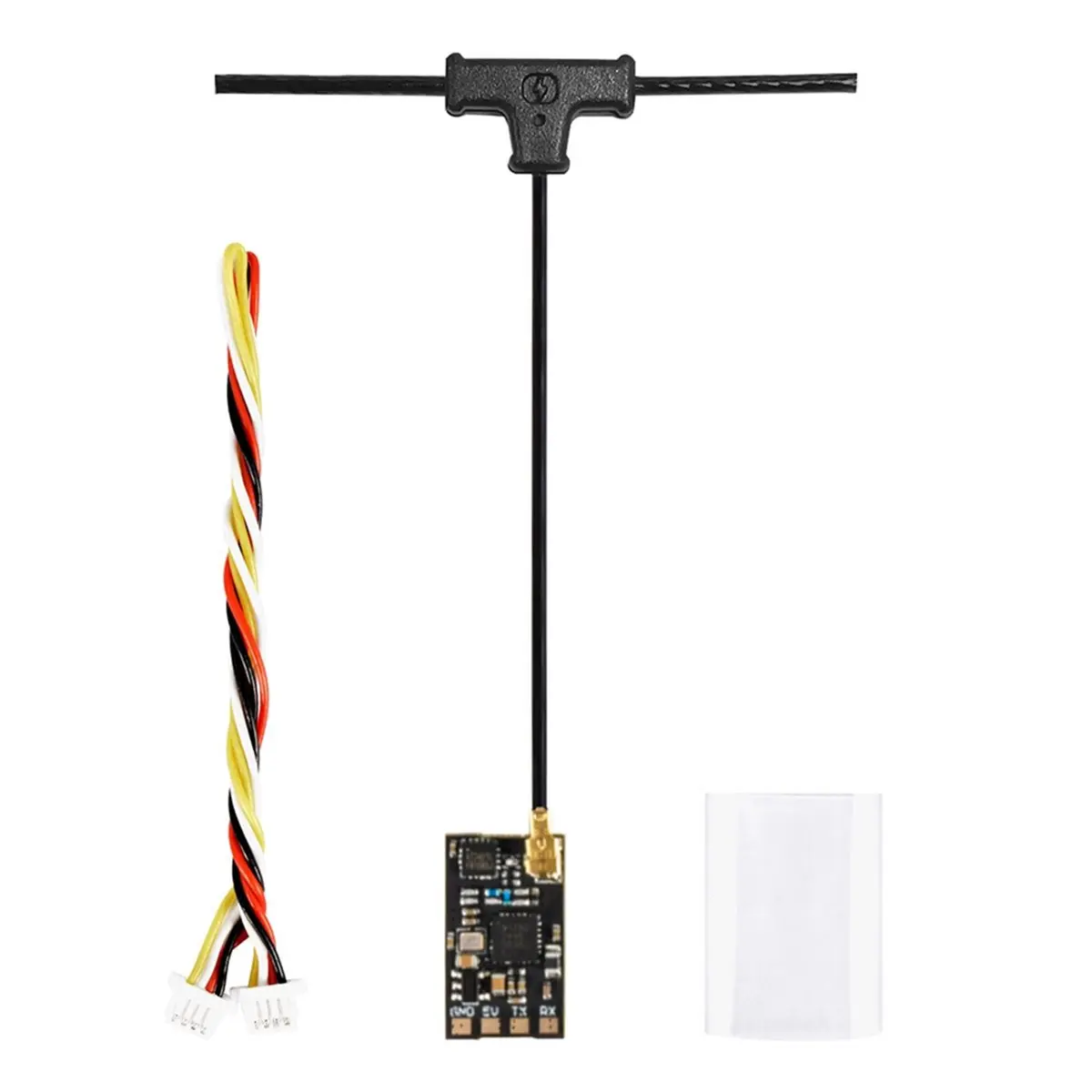 추수감사절 기념 2.4GHz ELRS 수신기(T-안테나 포함) 저지연 모듈 나노 수신기 (FPV 레이스 및 장거리 FPV용)