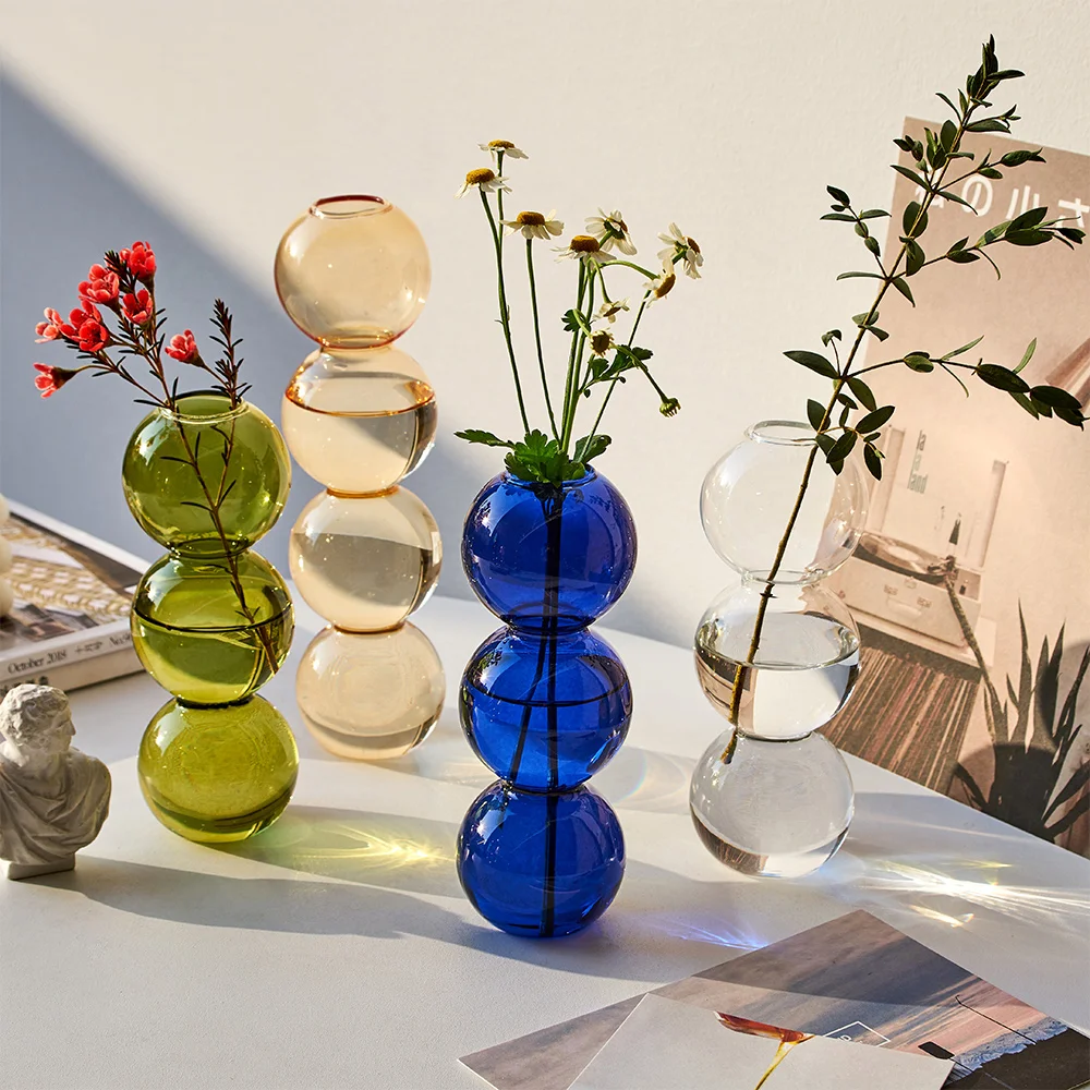 Flower Arrangement Glass Vase 2