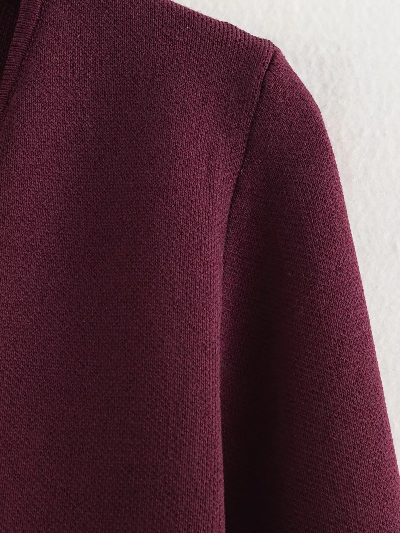 Vintage Solid  Golden Button Woman Single Breasted Sweater Ladies V-neck Long Sleeve Pocket Female knitted sweater 5