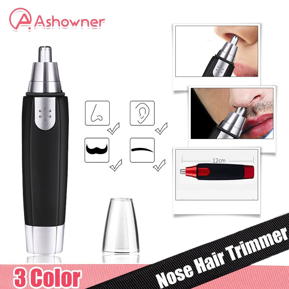 New Men's nose hair trimmer electric razor shaving nose face care nose hair device shaver razor