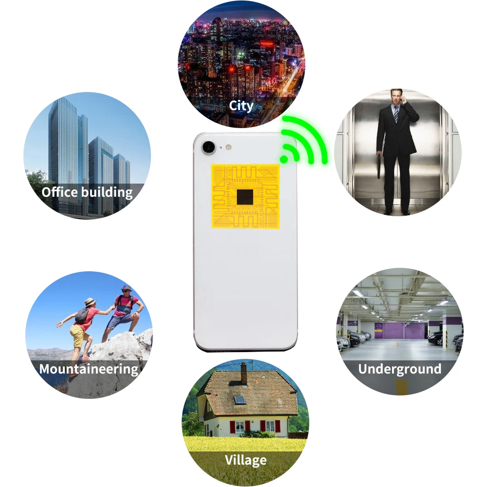 Signal Booster Stickers Mobile Phone Signal Enhancement Sticker CellPhone Amplifier Universal Phone 4G Amplifier 10-1PCS phone signal booster