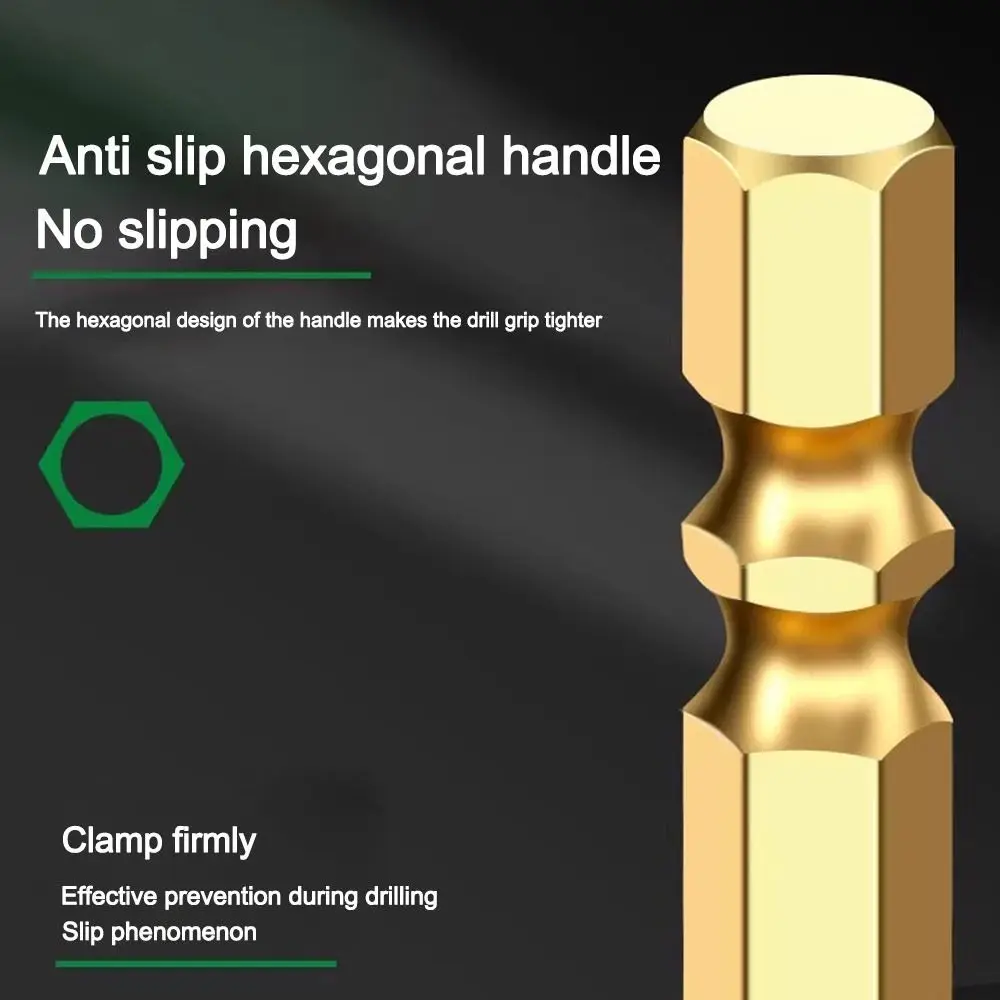 Hexagonal Shank Drill Bit Set for Ceramic Glass Marble