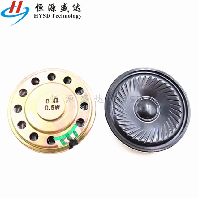 Altoparlante Mini Ultra Sottile 0.5W 8Ohm - Diametro 50mm Per Elettronica, Radio E Progetti DIY - Foto 11