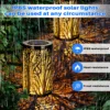 1 Pack Big Solar Light Replacement Top for Outdoor Hanging Lanterns, More Powerful More Energy Efficient 6