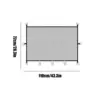 Cat Gate Doorway Gates for Pets Safety Folding Mesh Animals Fence Childproofing for Kitten Bunny Toddler Kitchen Living Room 6