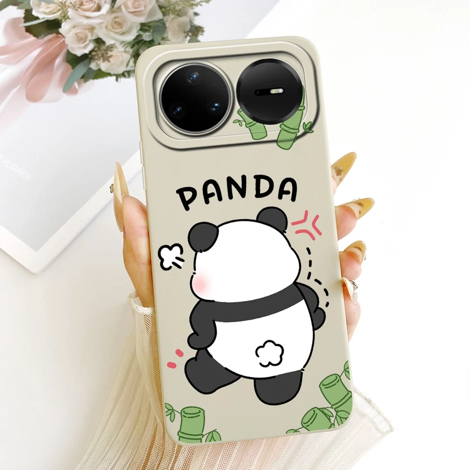 Cute Dog & Panda Cartoon Soft TPU Phone Case Cover - For Huawei Nova 15 Pro Ultra 5G