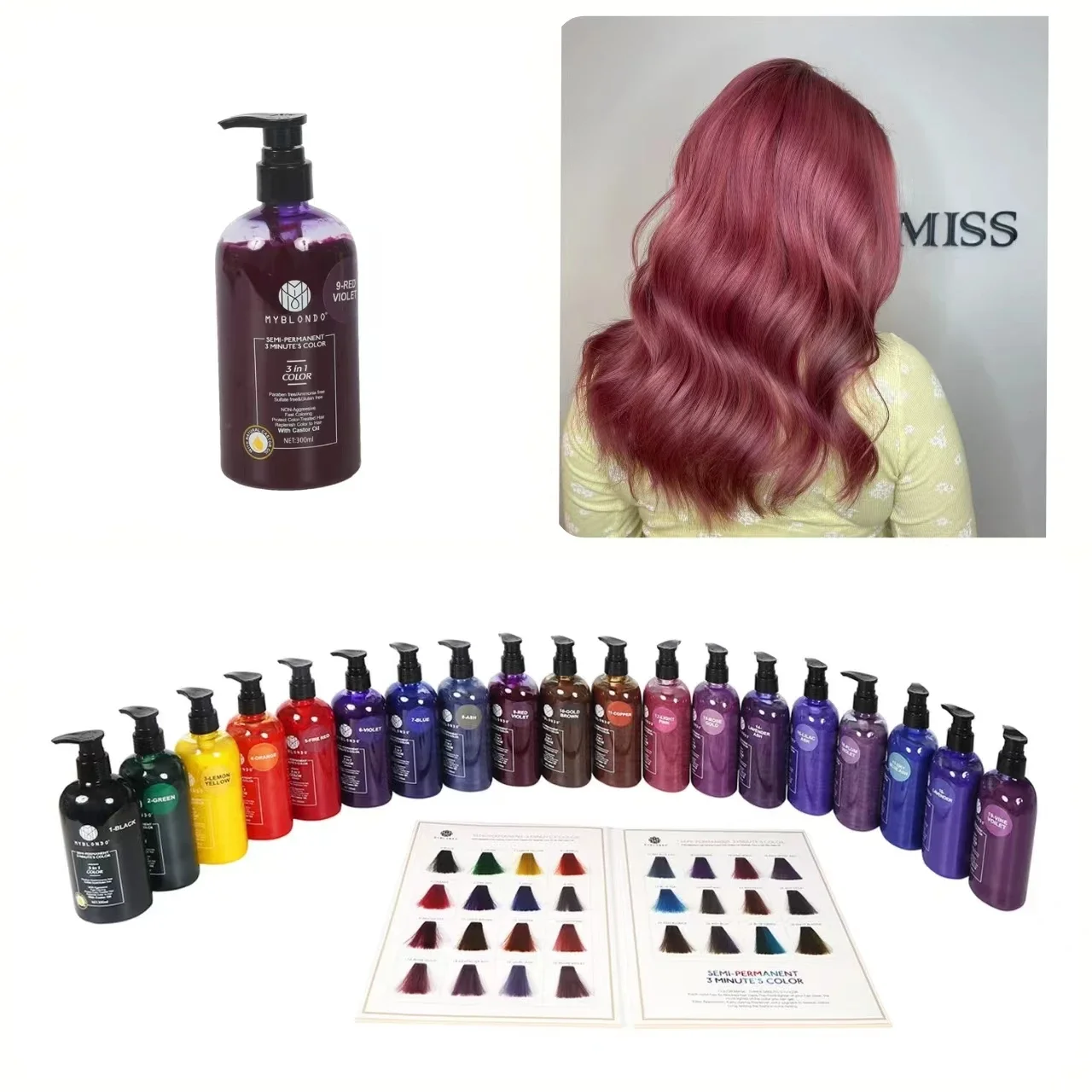 28 Colors Grey Temporary Semi Permanent Hair Color Cello Wax Temporary color Cream cello 60 bl s