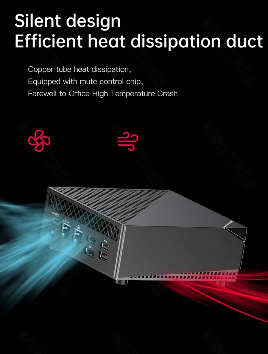 Powerful AMD Ryzen 7 5800U Micro Gaming Mini PC with DDR4, M.2 NVME, Win 11, Dual 2.5G, 4K Triple Display, HD DP, WiFi6, and BT5.2 – Elevate Your Gamer Desktop Experience. Description Image.This Product Can Be Found With The Tag Names Barebone Mini PC, Computer Office, Mini pc