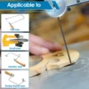 60Pcs Scroll Saw Blade Pin End Set SK5 HCS 5in Woodworking Metal Cutting Scroll Saw Blade Assortment Kit 10TPI 15TPI 18TPI 24TPI 3