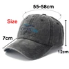 Vintage OceanGate Safety Technician Baseball Caps Unisex Style Cowboy Washed Headwear Outdoor All Seasons Travel Hats Best Gift 4
