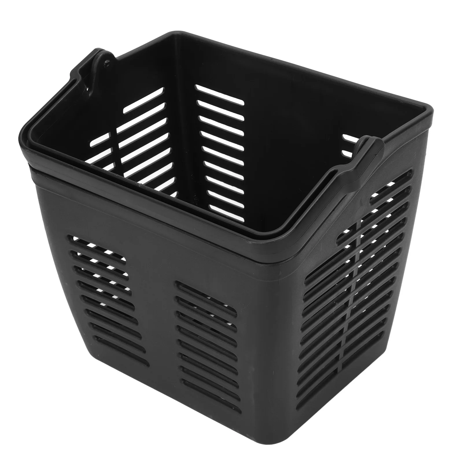ABS Plastic Scooter Basket Mobility Scooter Front Basket Black For Electric Mobility Scooters Accessories for Shopping Traveling 4