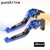 Fit For FZ6 FAZER 2004-2010 CNC Accessories Folding Extendable Brake Clutch Levers Adjustable Handle Set 1