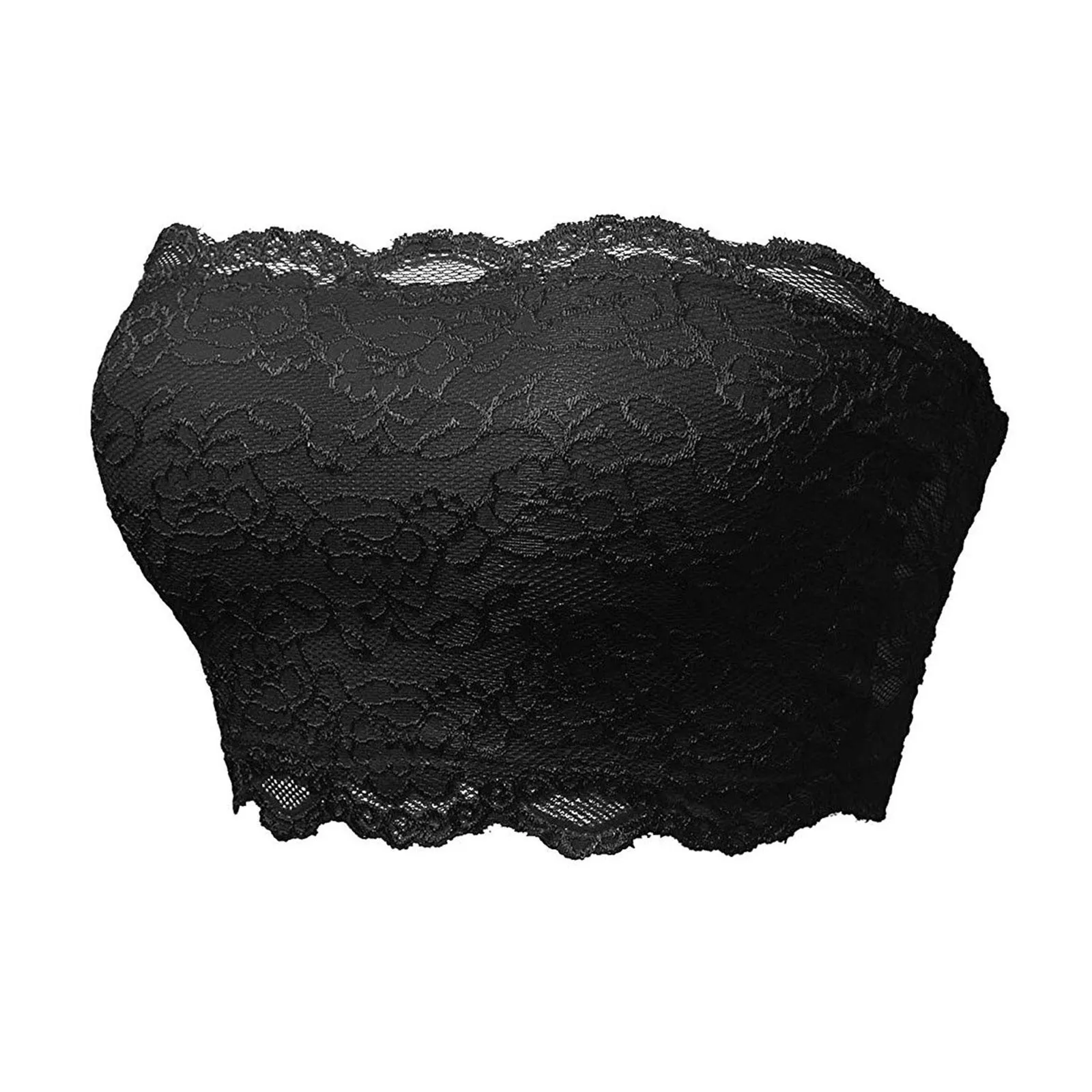 Ladies Seamless Tube Top Lace Beauty Back Chest Wrapping Underwear Strapless Bras For Fine Womens Soild Erotic Lingerie Women Lingerie Bra Women Tube Tops