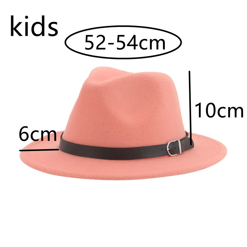 

шапка женская шляпа женская шапка Шляпа для девочек, шляпа для мальчиков, шляпы федоры для женщин 52 см, 54 см, однотонная маленькая Панама, кепки для джаза, платье с поясом, деловые уличные женские шляпы