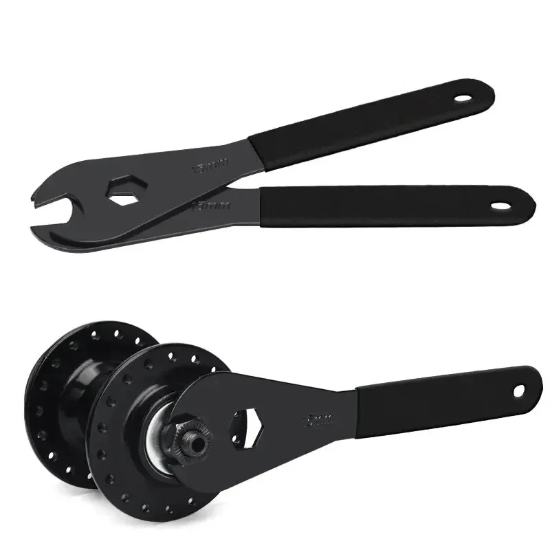 1 PC Bicycle Pedal Wrench Mountain Bike Repair Tool Road Removal Remove Some Hub Models 15 Thickness 2MM Dual Purpose